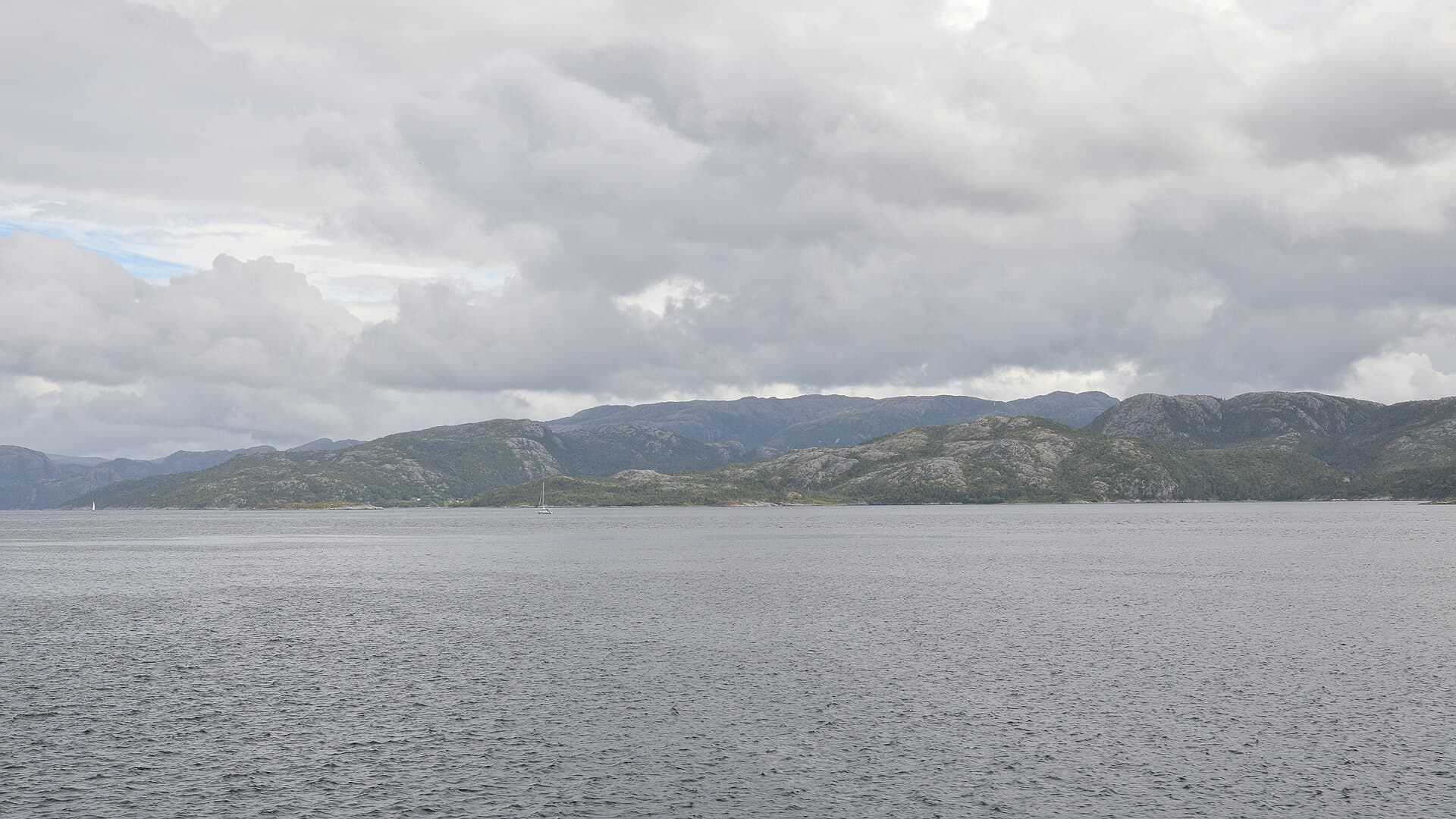 Coastal landscape on the island of Hitra, Trøndelag